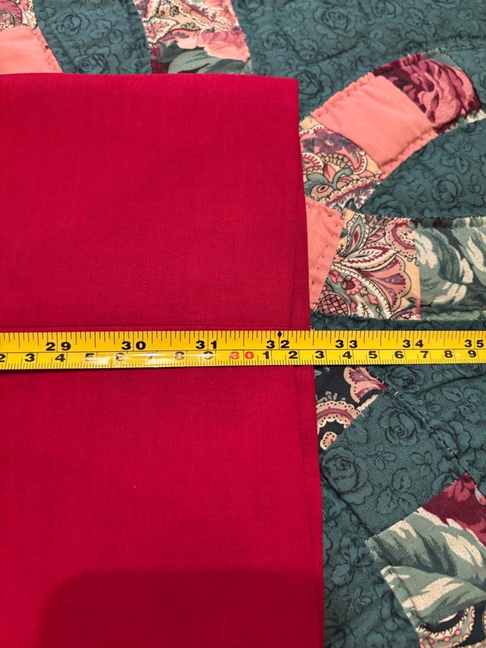 176. Kasper Vibrant Red Trousers, Size 12 - Picture 6 of 6